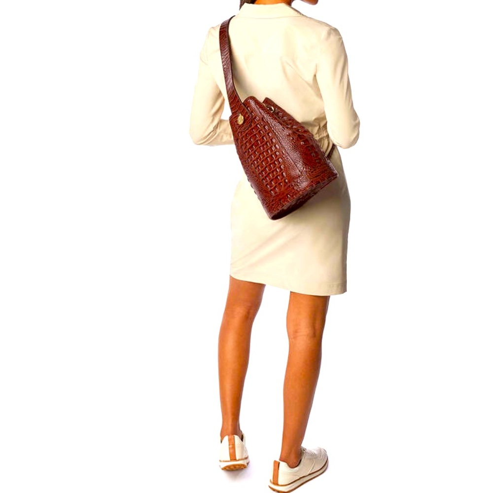Brahmin Dusty Pink Melbourne Slingback and Wallet Set